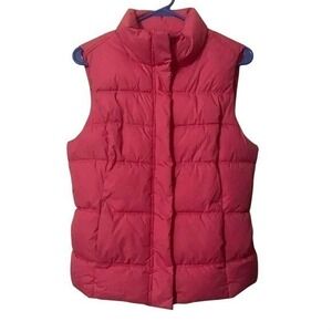Gap‎ Pink Puffer Vest Wonen's Size Medium